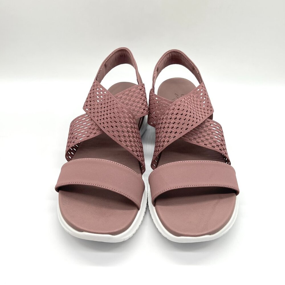 Skechers Womens Size 11 Mauve Pink Sport Comfort Sandals‎ Shoes - Picture 2 of 13